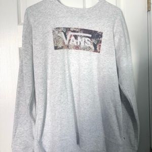 Vans Long Sleeve/Lightweight Sweatshirt